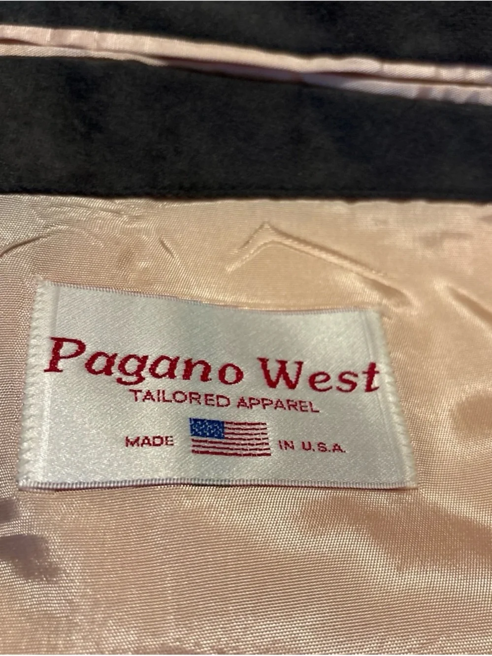 Vintage Pagano West RARE Suit Jacket